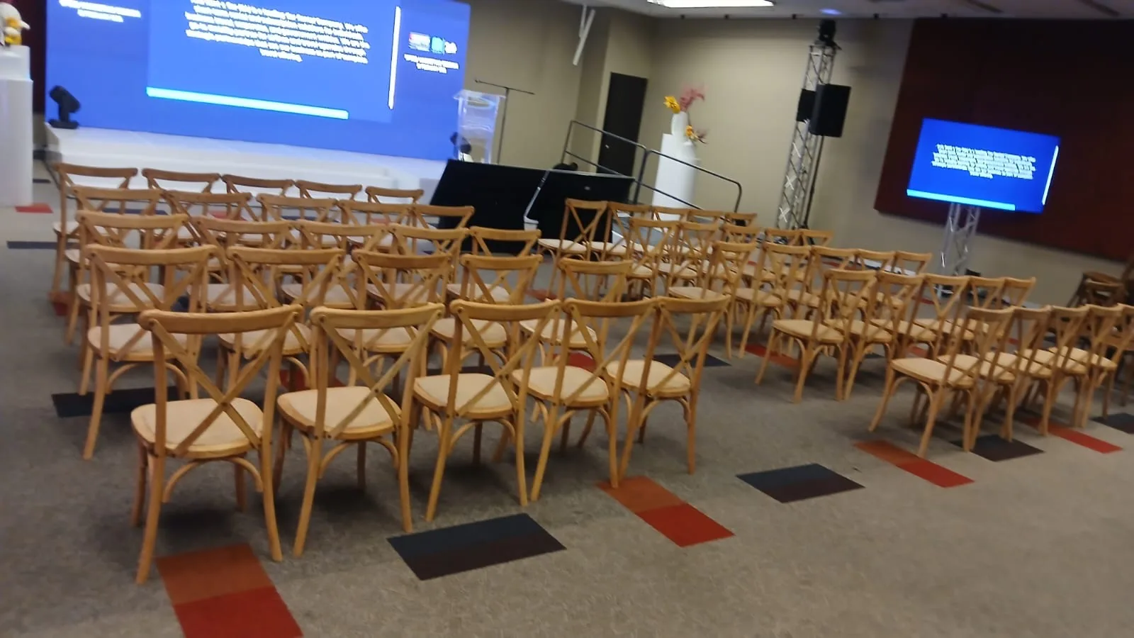 Theatre-style seating set for the Meetings Africa 2026 Speed Marketing Session