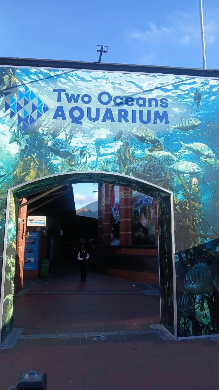 Entrance to the Two Oceans Aquarium in Cape Town, venue for the OECD Forum welcome reception